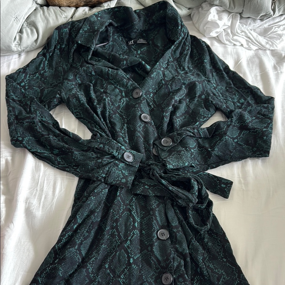 Zara snakeskin romper